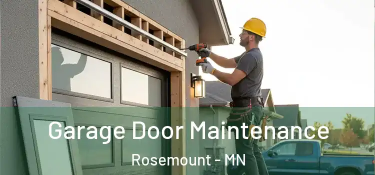  Garage Door Maintenance Rosemount - MN